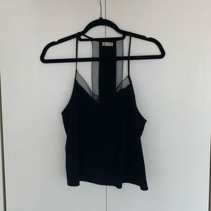 Black Free people crop top